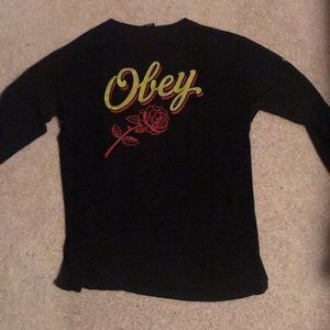Long Sleeve Obey Shirt